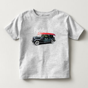 Paddle On Classic Car Design - Todler Fine Jersey