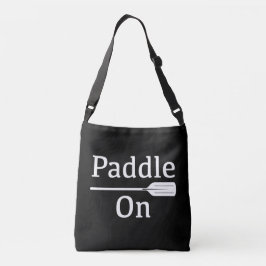 Paddle On Design - Bolsa de cuerpo cruzado de impr