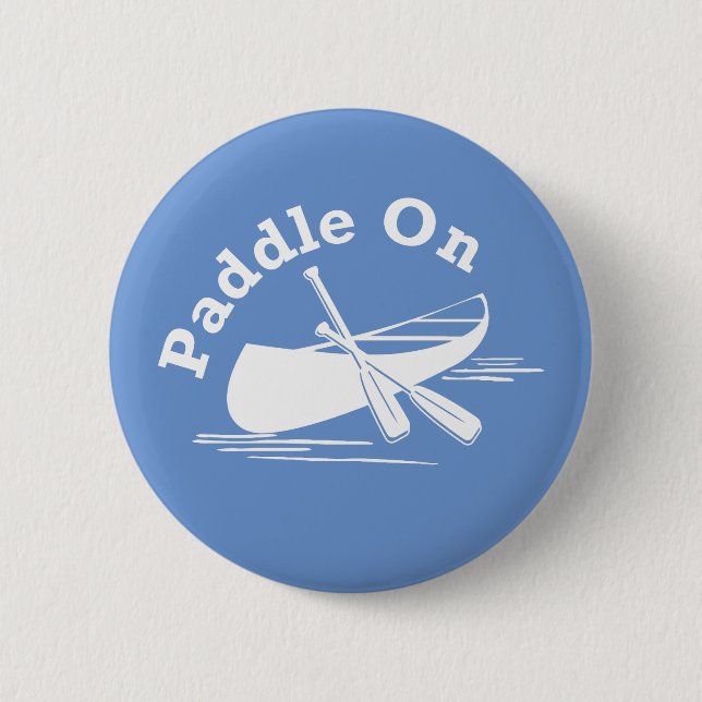 Paddle On Design - botón redondo (Anverso)