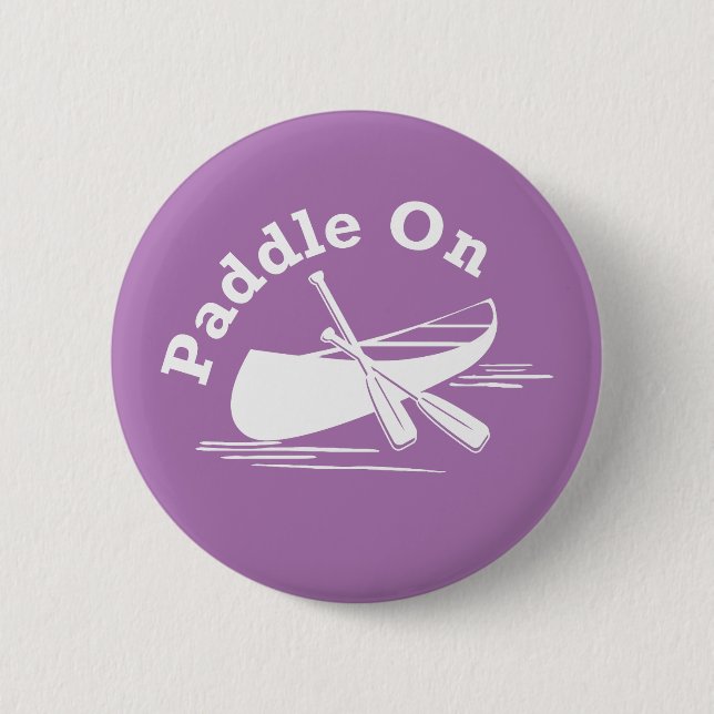 Paddle On Design - botón redondo (Anverso)