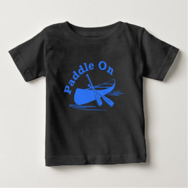 Paddle On Design - Camiseta Baby Fine Jersey