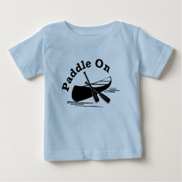 Paddle On Design - Camiseta Baby Fine Jersey