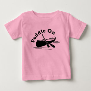 Paddle On Design - Camiseta Baby Fine Jersey