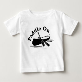 Paddle On Design - Camiseta Baby Fine Jersey