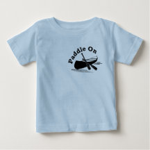 Paddle On Design - Camiseta Baby Fine Jersey