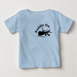 Paddle On Design - Camiseta Baby Fine Jersey