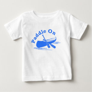 Paddle On Design - Camiseta Baby Fine Jersey