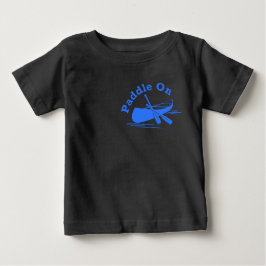 Paddle On Design - Camiseta Baby Fine Jersey