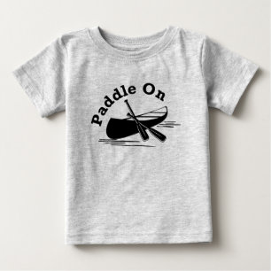 Paddle On Design - Camiseta Baby Fine Jersey