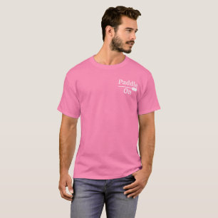 Paddle On Design - Camiseta básica masculina