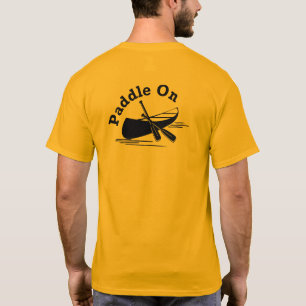 Paddle On Design - Camiseta básica para hombre