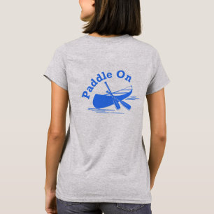 Paddle On Design - Camiseta básica para mujeres