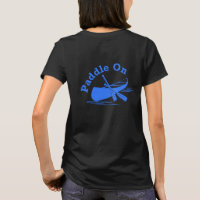 Paddle On Design - Camiseta básica para mujeres