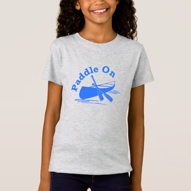Paddle On Design - Camiseta De Nueva Jersey De Chi (Anverso)