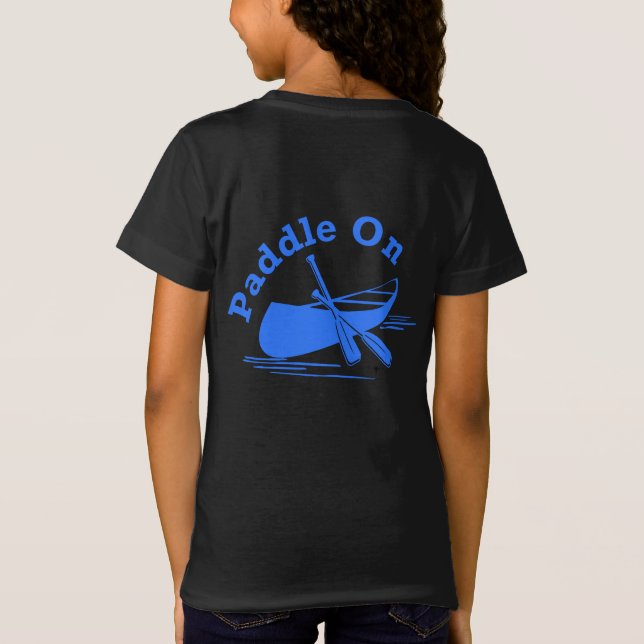 Paddle On Design - Camiseta De Nueva Jersey De Chi (Reverso)