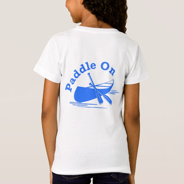 Paddle On Design - Camiseta De Nueva Jersey De Chi (Reverso)