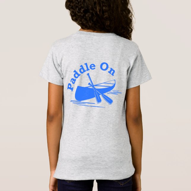 Paddle On Design - Camiseta De Nueva Jersey De Chi (Reverso)