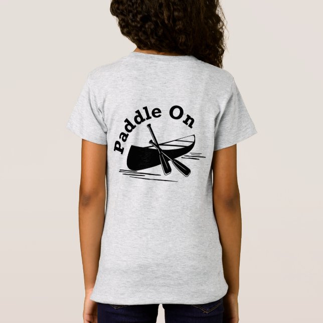 Paddle On Design - Camiseta De Nueva Jersey De Chi (Reverso)