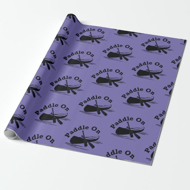 Paddle On Design - Papel de Regalo (Desenrollado)