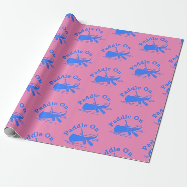 Paddle On Design - Papel de Regalo (Desenrollado)