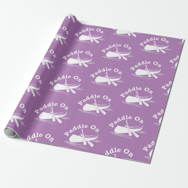 Paddle On Design - Papel de Regalo (Desenrollado)