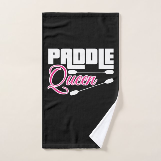Paddle Queen Chica Kayak (Toalla de mano)