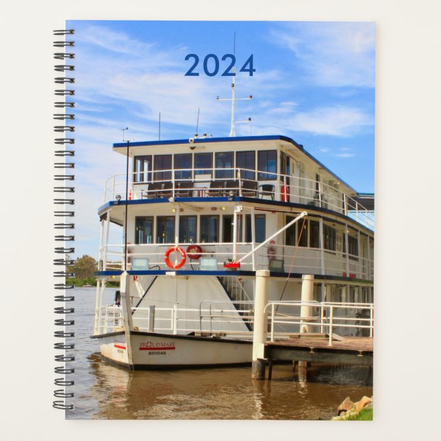 Paddlesteamer 2 año planificador 2024 (Anverso)