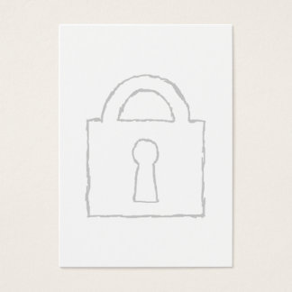 Padlock. Icono de seguridad o secreto superior.