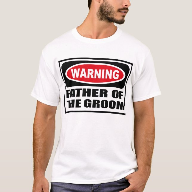 PADRE ADVIERTE DE LA Camiseta DE GROOM (Anverso)
