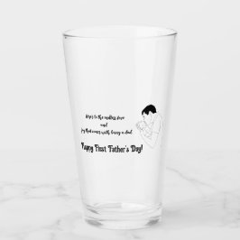 Padre Besando Bebé, Feliz Día de los Primeros Padr