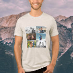 Padre con hijos y padre familiar 6 Collage de foto<br><div class="desc">Padre mejor con niños y papá de familia 6 camisetas de Collage de fotos. Collage de 6 fotos. Añade tus 6 fotos familiares favoritas. Boca dulce y un regalo para el cumpleaños,  el Día del Padre o Navidades para un padre,  nuevo padre o abuelo.</div>