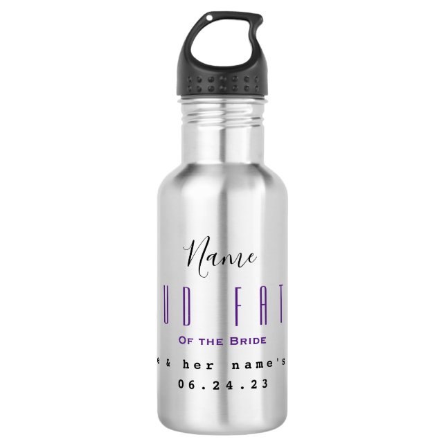 Padre de la botella de agua de la novia HAMbyWG (Anverso)