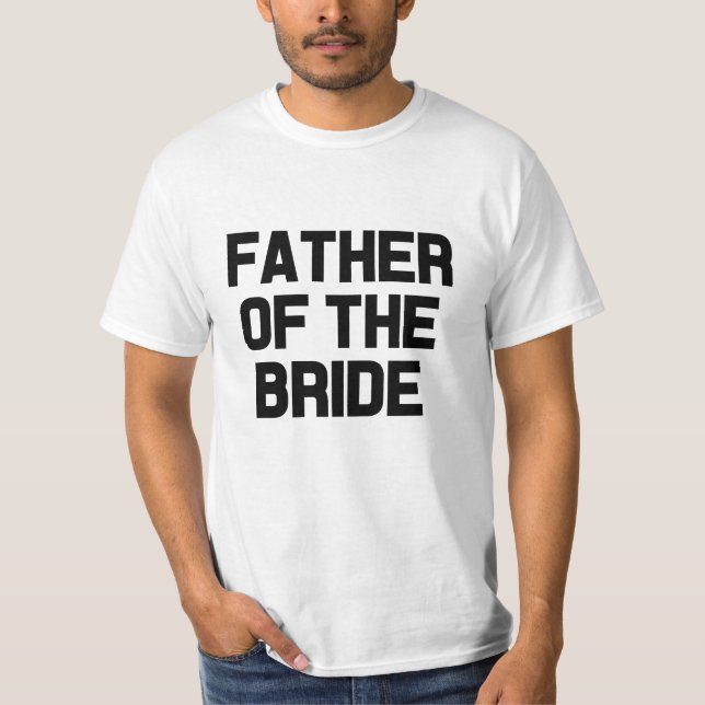 Padre de la camisa de los hombres de la novia (Anverso)