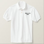 Padre de la camiseta bordada de novia<br><div class="desc">Padre de la camisa de la novia</div>