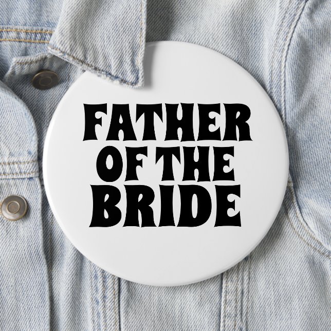 PADRE DE LA GRAN BADGE DEL botón redondo (In situ)