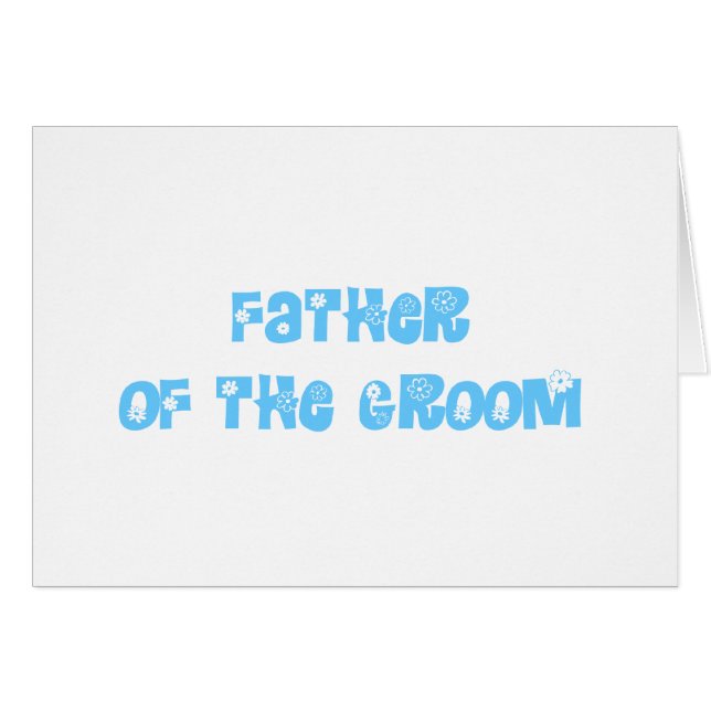 Padre de la Groom (Anverso (Horizontal))