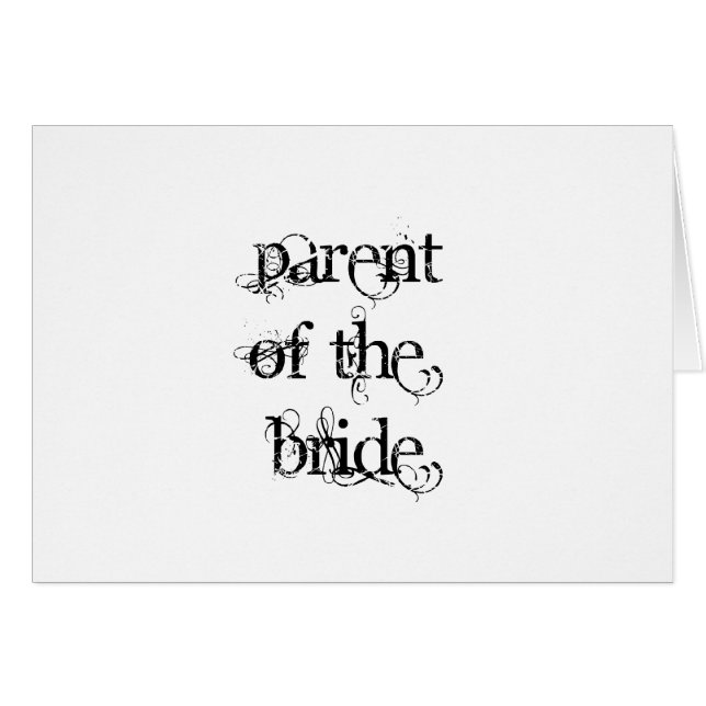 Padre de la novia (Anverso (Horizontal))