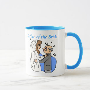Padre de la taza de la novia