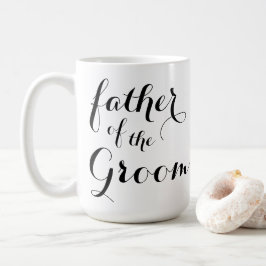 Padre de la taza del novio