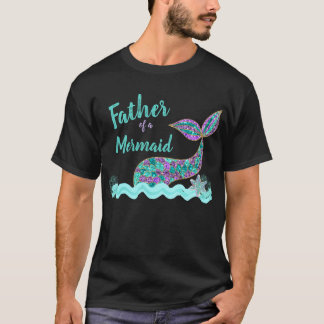 Padre de Sirena, camiseta de cumpleaños