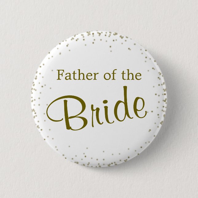 Padre del botón de la novia Confetti (Anverso)