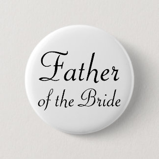 Padre del botón de Pinback de la novia