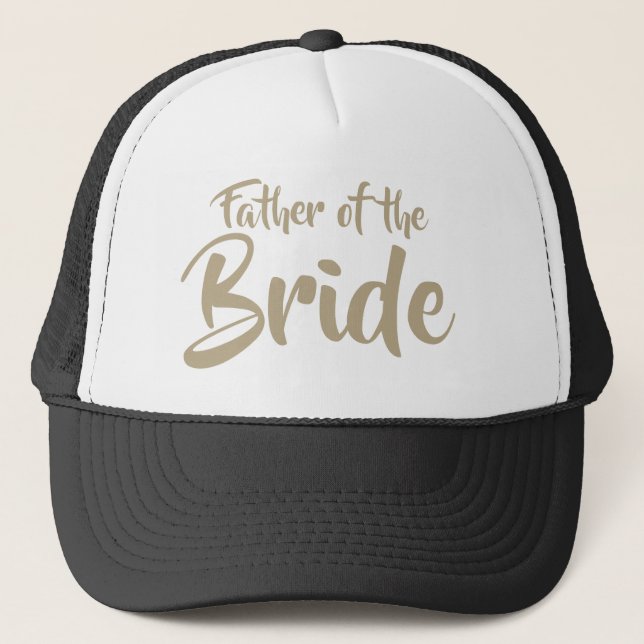 Padre del sombrero de camionero de novia (Anverso)