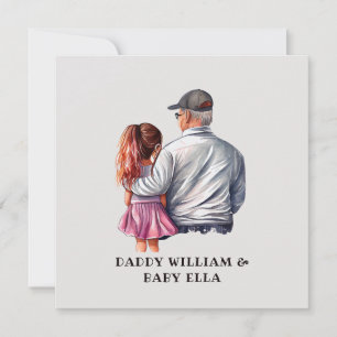 Padre e hija personalizados