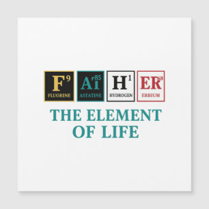 PADRE - El elemento de la vida   Tabla periódica