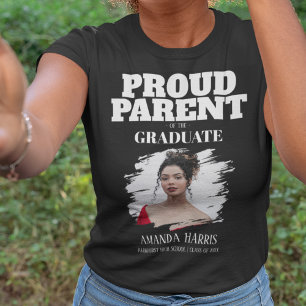 Padre Moderno Del Graduado Camiseta De Foto