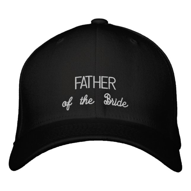 PADRE Negro del gorra de la novia (Anverso)