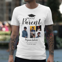 Padre orgulloso moderno | 6 camiseta de graduación