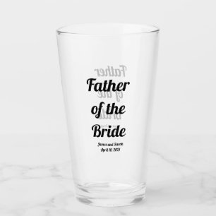 Padre personalizado de la novia