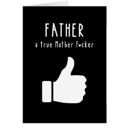 Padre un verdadero Día del Padre.